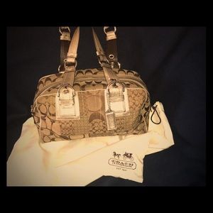 Coach satchel handbag